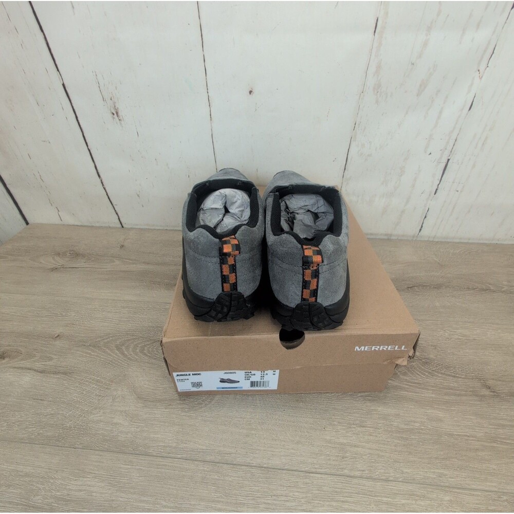 Merrell Jungle Moc Pewter Grey Men's Size 13 Hiking Trail Shoes J60805 New - Picture 6 of 7